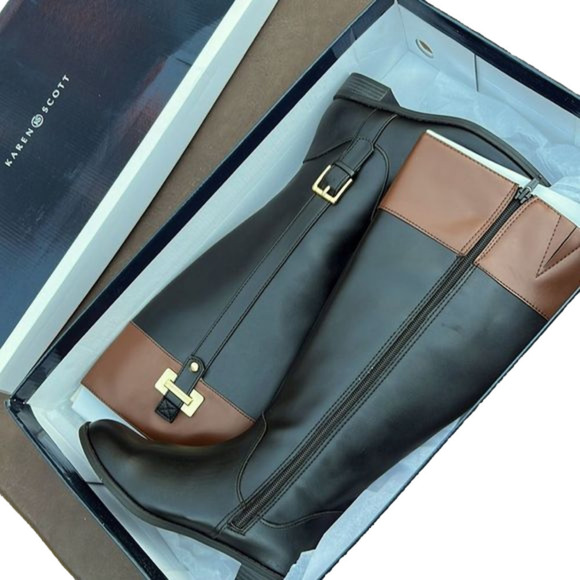 𝅺Nib Karen Scott, Deliee2 Riding Boots -> Nib Karen Scott, Deliee2 Riding Boots - Picture 6 of 6